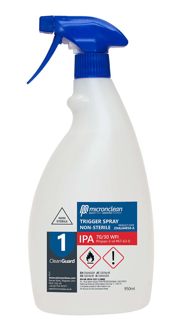 CleanGuard 1 IPA Triggerspray Unsteril [EU]