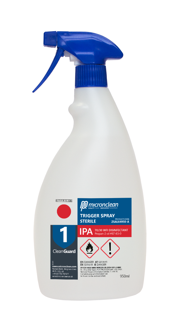 CleanGuard 1 IPA Triggerspray Steril [EU]