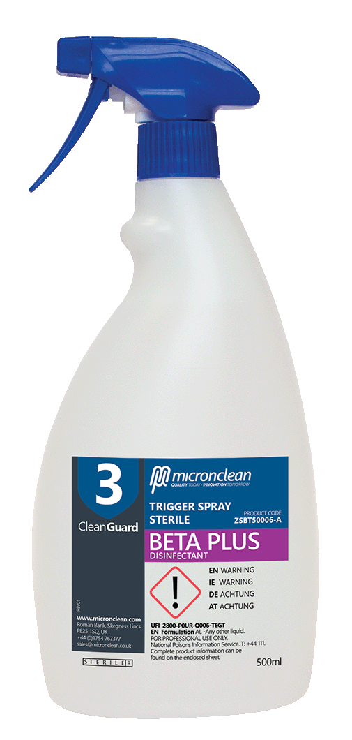 CleanGuard 3 - Beta Plus Triggerspray - Steril [EU]