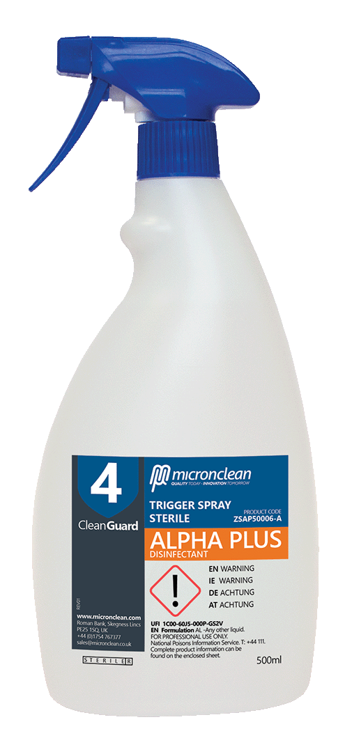 CleanGuard 4 - Alpha Plus Triggerspray - steril [EU]