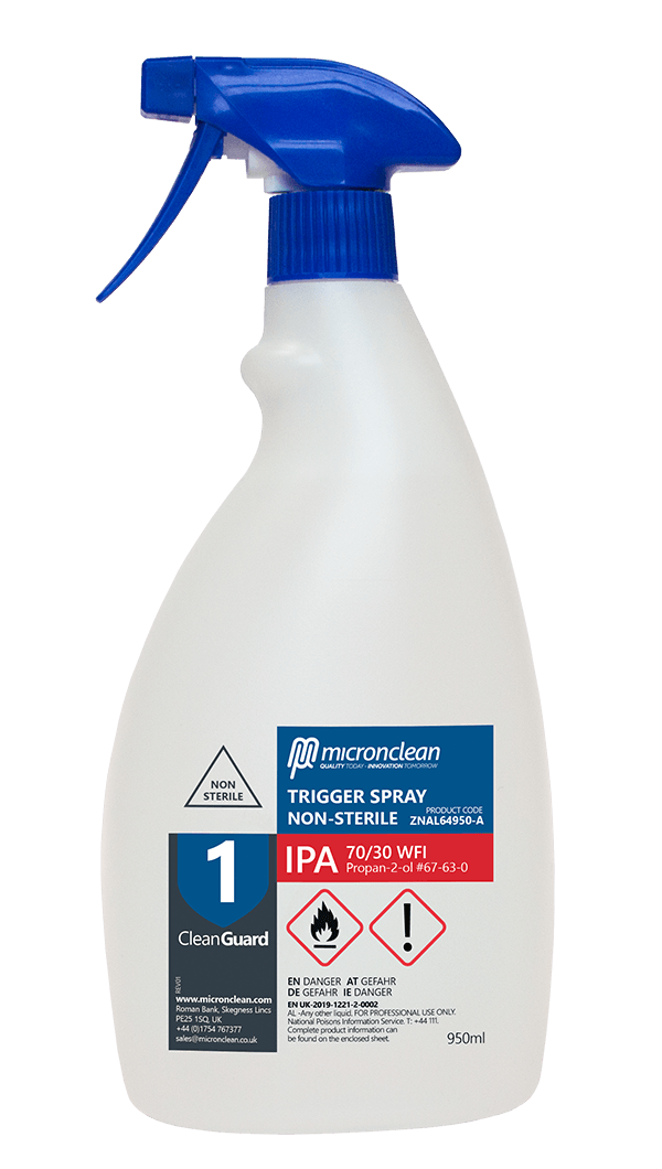 CleanGuard 1 IPA Triggerspray Unsteril