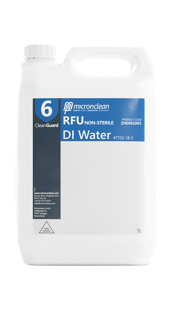 CleanGuard 6 - DI-Wasser 5 Liter RFU - nicht steril [EU]