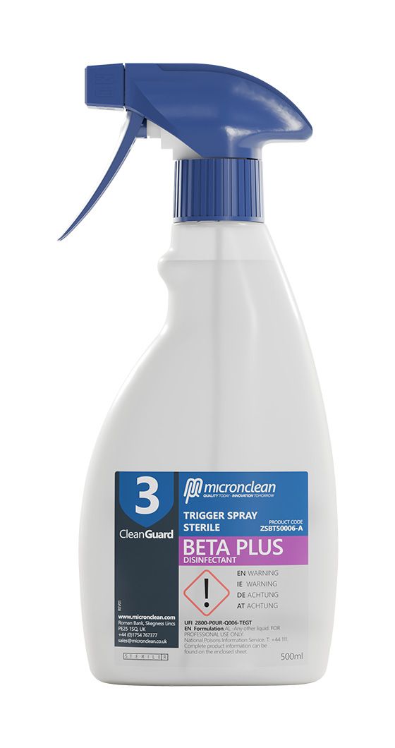 CleanGuard 3 - Beta Plus Triggerspray - Steril [EU]