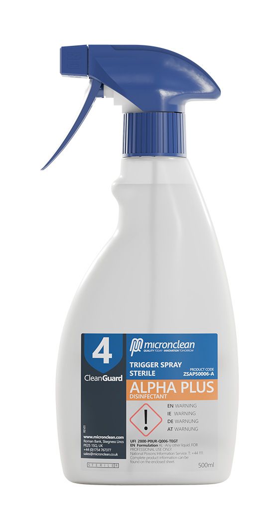 CleanGuard 4 - Alpha Plus Triggerspray - steril [EU]