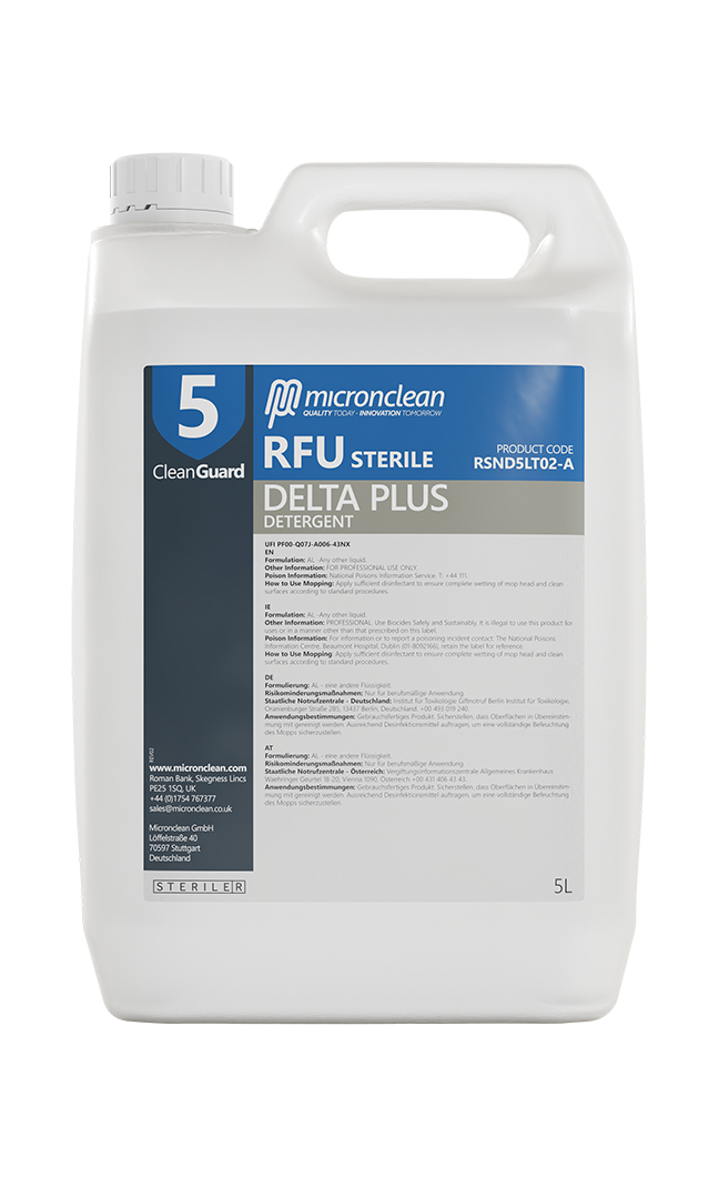 CleanGuard 5 - Delta Plus 5L RFU - Sterile