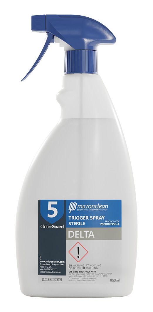 CleanGuard 5 - Delta Trigger Spray - Steril