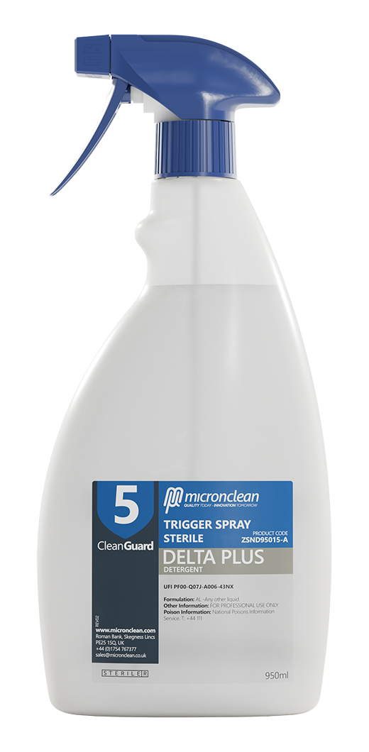 CleanGuard 5 - Delta Plus Triggerspray - Steril [EX]