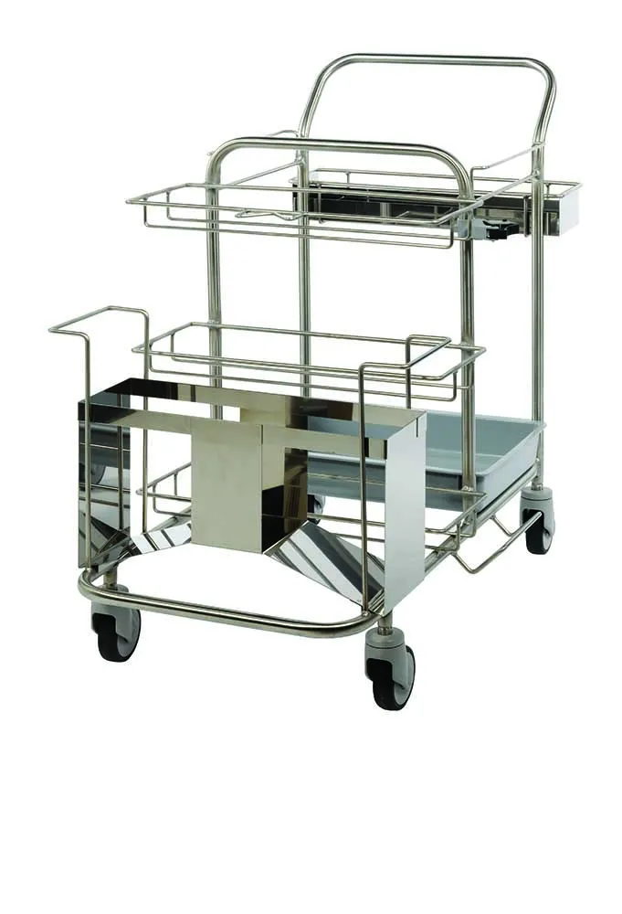 PureGuard 7 Standard-Moppwagen aus Edelstahl Nicht-Steril [EU]