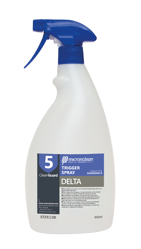 CleanGuard 5 - Delta Trigger Spray - Steril [EU]