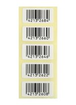 Barcode-Etiketten Sterilverpackungen