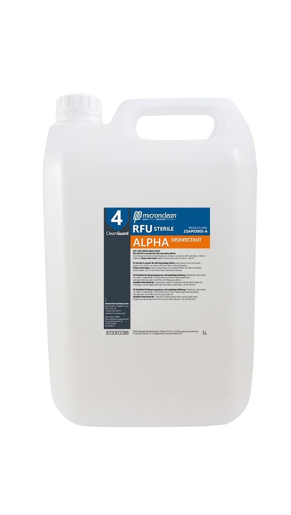 CleanGuard 4 - Alpha 5 Liter RFU - Steril