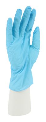 SkinGuard 2 - Nitril-Handschuh, beidhändig, blau, verpackt, nicht steril